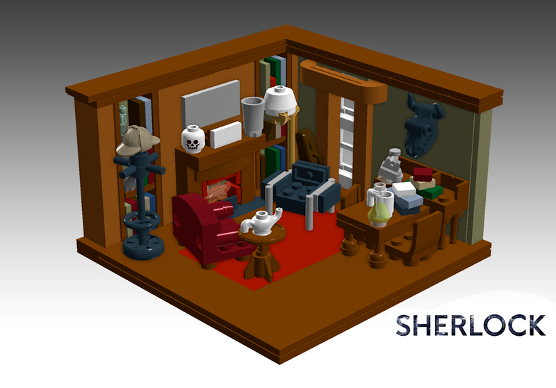 Illustration for article titled Oh my god, there's a CUUSOO project for Lego Sherlock